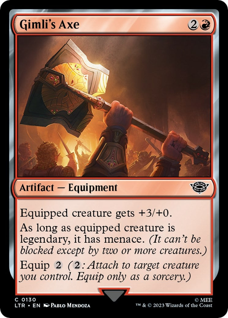 Image for Gimli's Axe (130) (LTR) - Magic: The Gathering