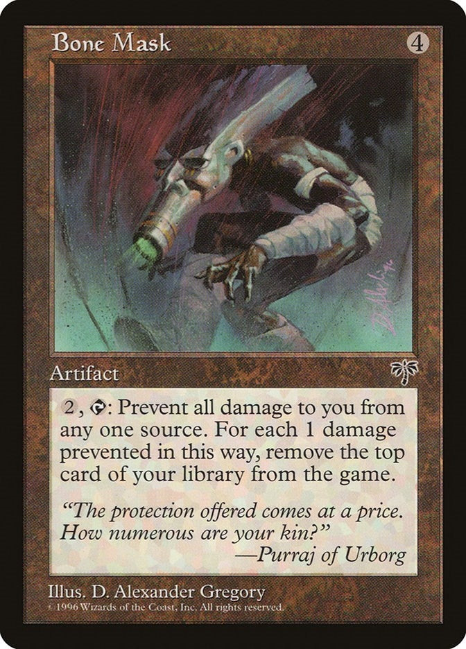 Image for Bone Mask (MIR) - Magic: The Gathering