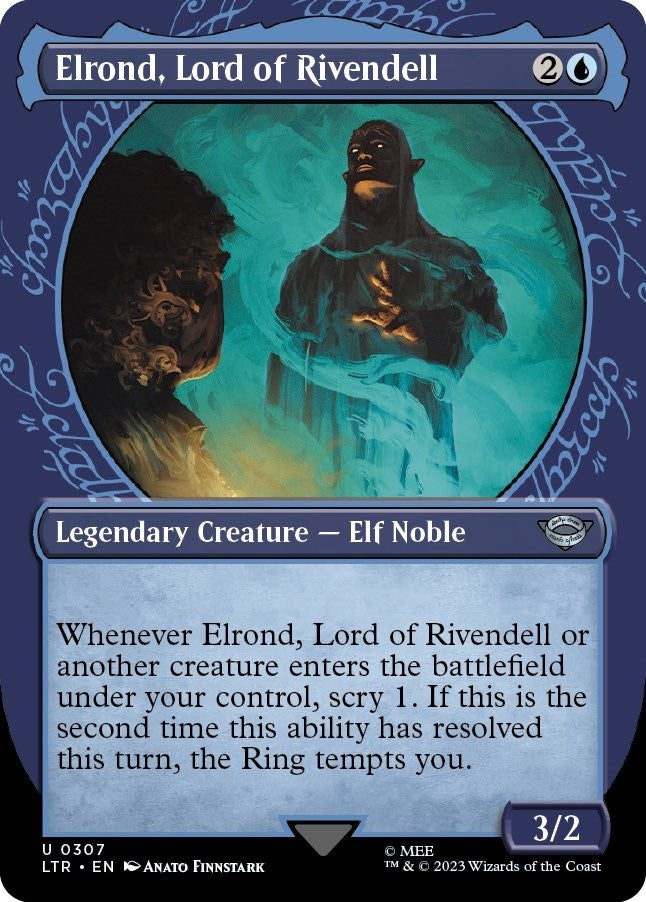 Image for Elrond, Lord of Rivendell (Showcase) (307) (LTR) - Magic: The Gathering