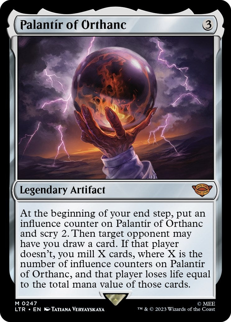 Image for Palantir of Orthanc (247) (LTR) - Magic: The Gathering