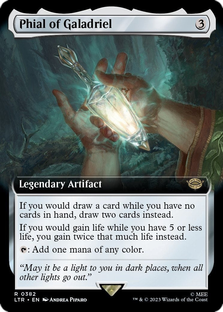 Image for Phial of Galadriel (Extended Art) (382) (LTR) - Magic: The Gathering