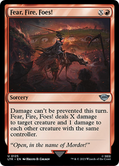 Fear, Fire, Foes! (125) (LTR)