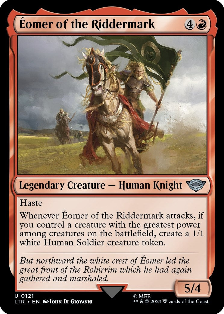 Image for Eomer of the Riddermark (121) (LTR) - Magic: The Gathering