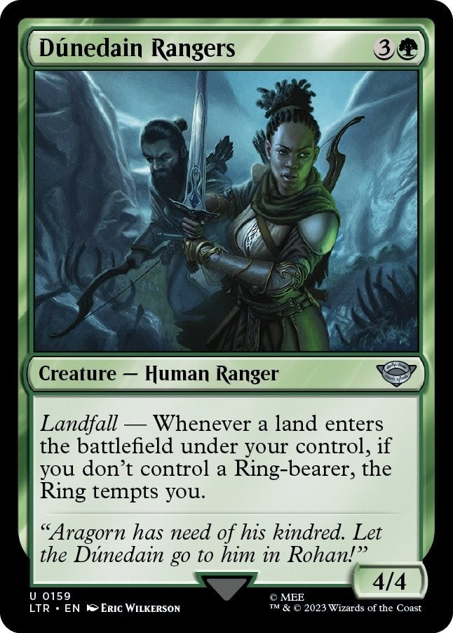 Image for Dunedain Rangers (159) (LTR) - Magic: The Gathering