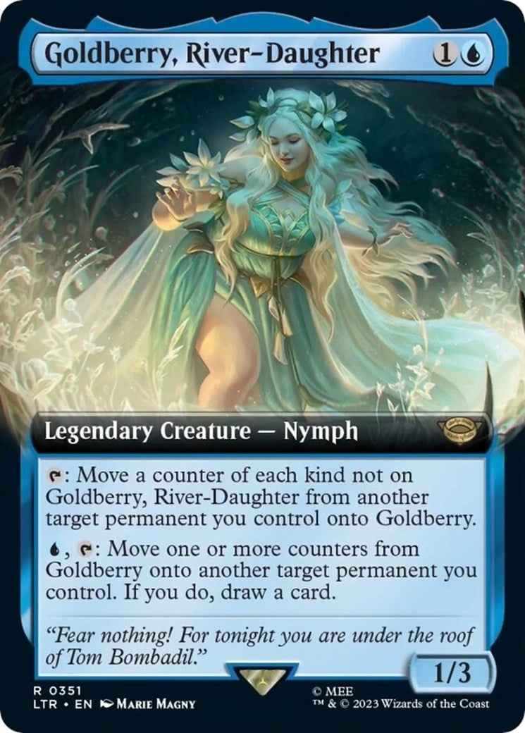 Image for Goldberry, River-Daughter (Extended Art) (351) (LTR) - Magic: The Gathering