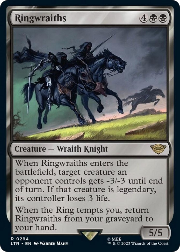 Image for Ringwraiths (284) (LTR) - Magic: The Gathering