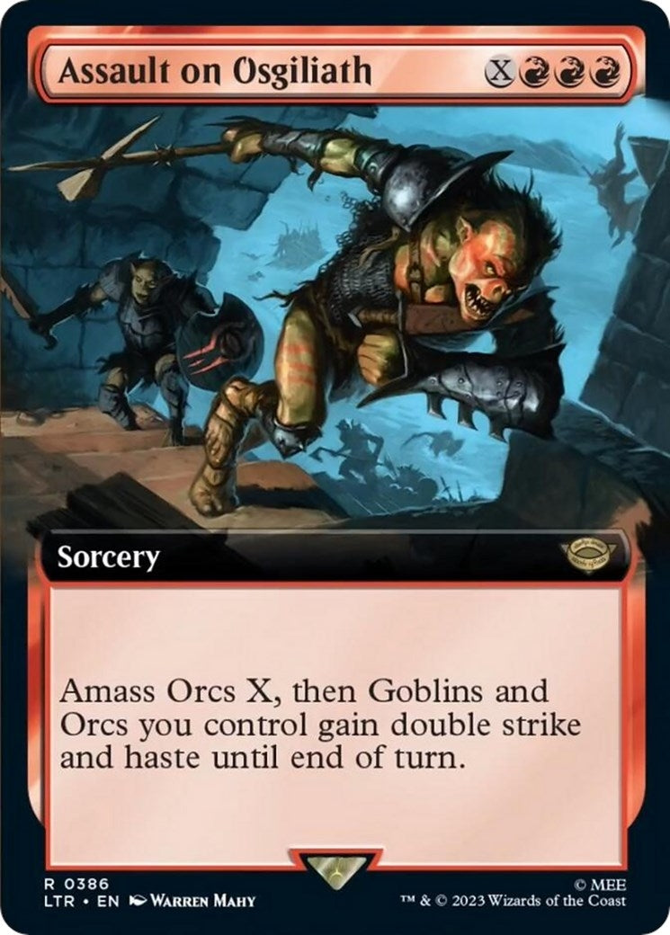 Image for Assault on Osgiliath (Extended Art) (386) (LTR) - Magic: The Gathering