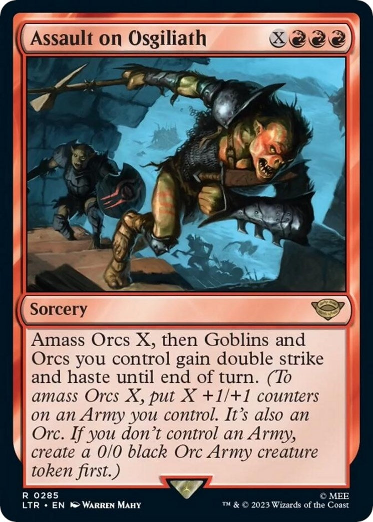 Image for Assault on Osgiliath (285) (LTR) - Magic: The Gathering