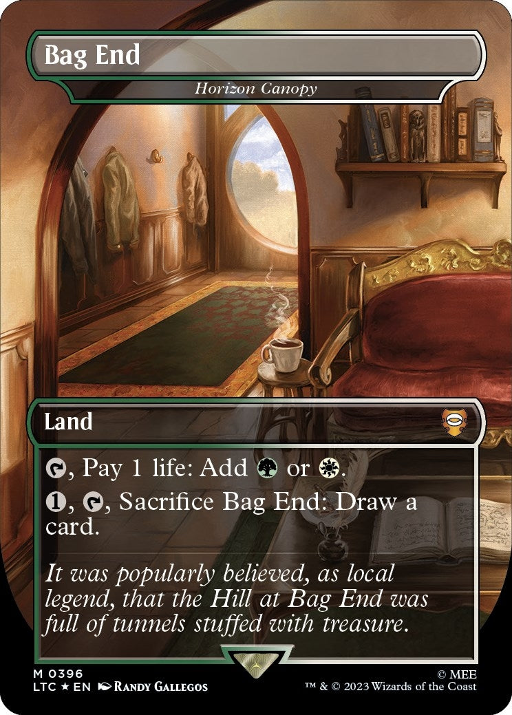 Image for Bag End - Horizon Canopy (Borderless) (Surge Foil) (396) (LTC) - Magic: The Gathering