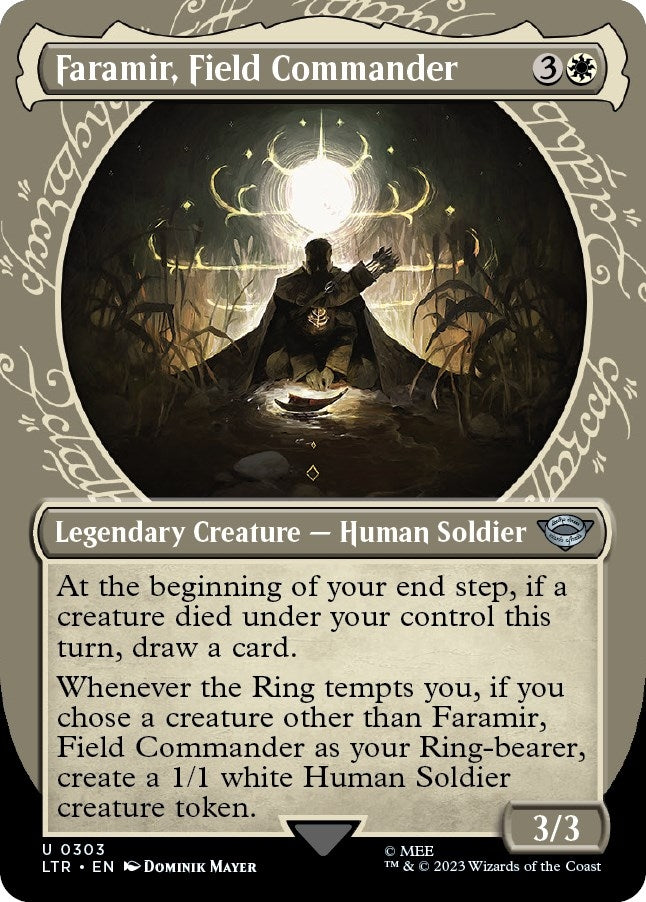 Image for Faramir, Field Commander (Showcase) (303) (LTR) - Magic: The Gathering
