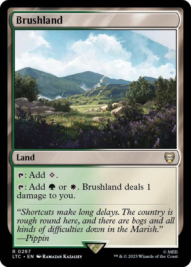 Image for Brushland (297) (LTC) - Magic: The Gathering