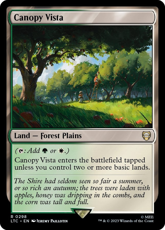 Image for Canopy Vista (298) (LTC) - Magic: The Gathering