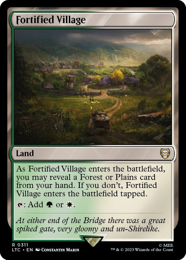 Image for Fortified Village (311) (LTC) - Magic: The Gathering