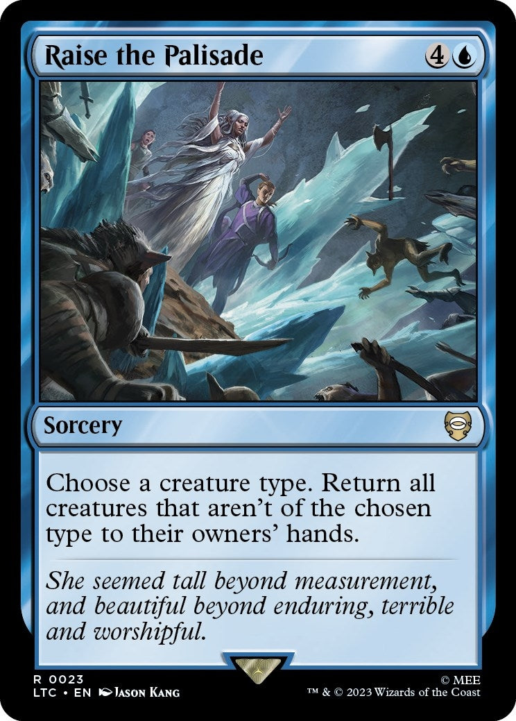 Image for Raise the Palisade (23) (LTC) - Magic: The Gathering