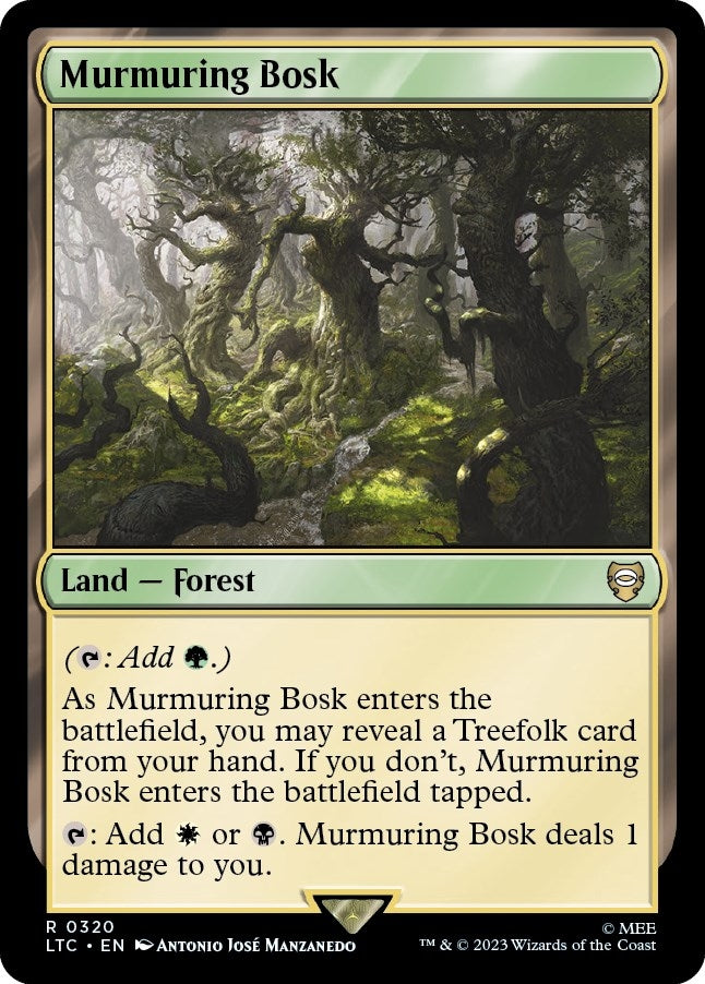 Image for Murmuring Bosk (320) (LTC) - Magic: The Gathering