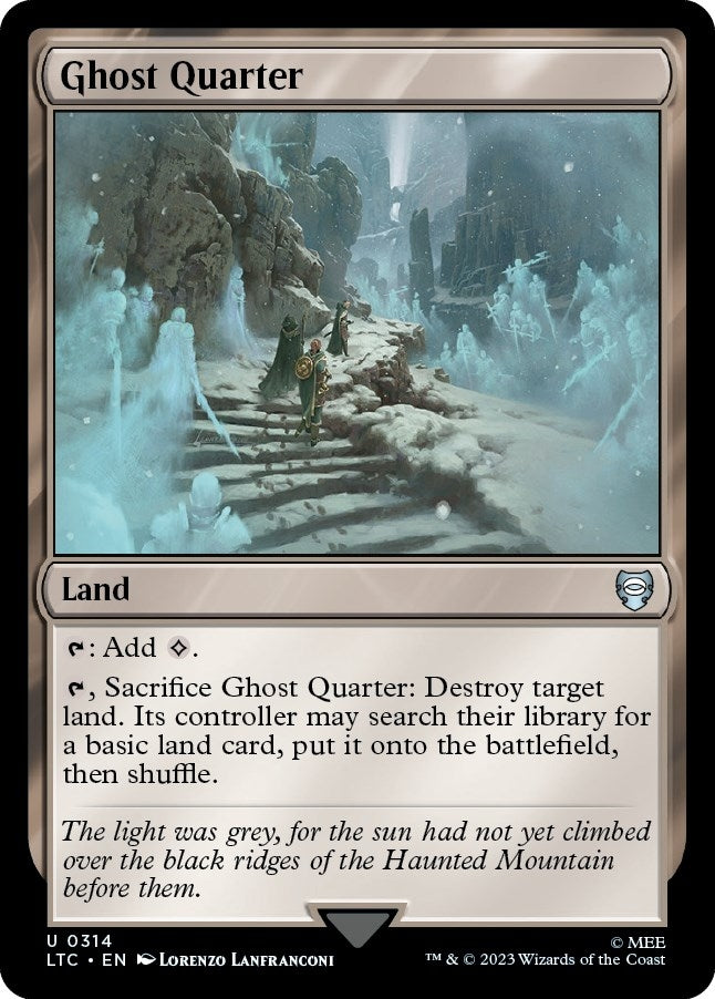 Image for Ghost Quarter (314) (LTC) - Magic: The Gathering