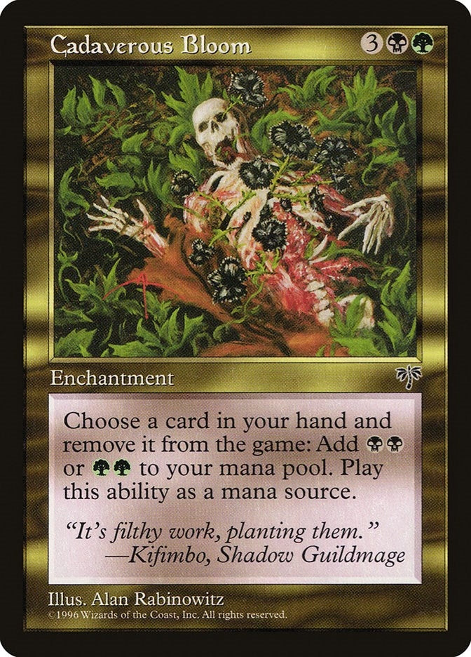 Image for Cadaverous Bloom (MIR) - Magic: The Gathering