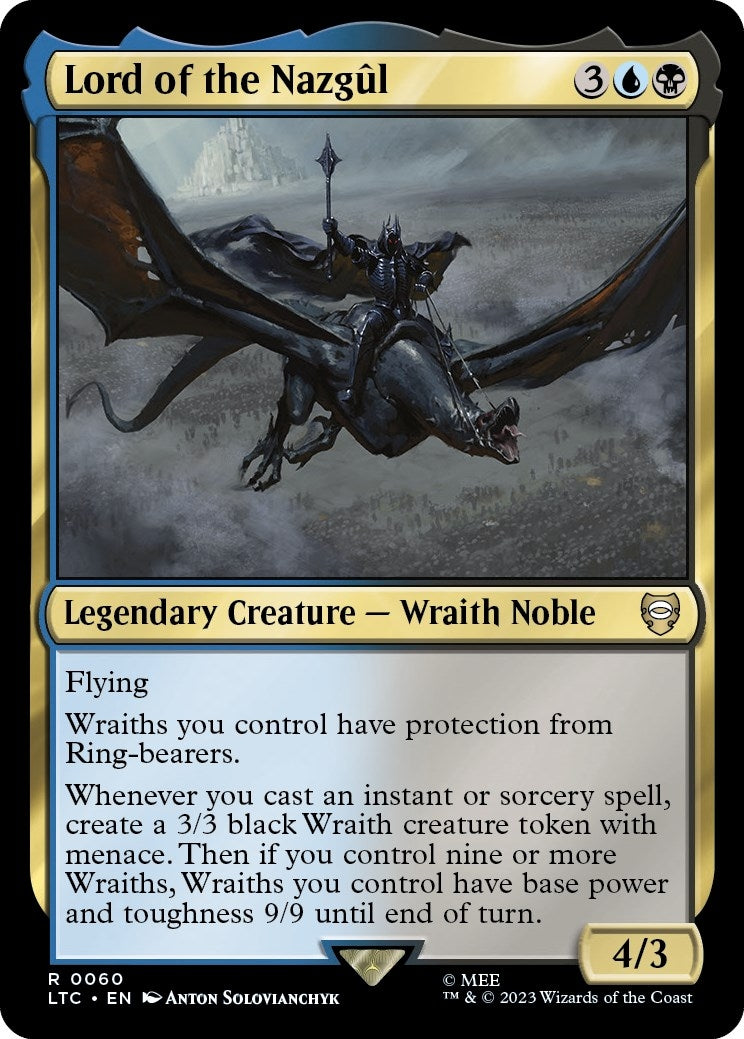 Image for Lord of the Nazgul (60) (LTC) - Magic: The Gathering