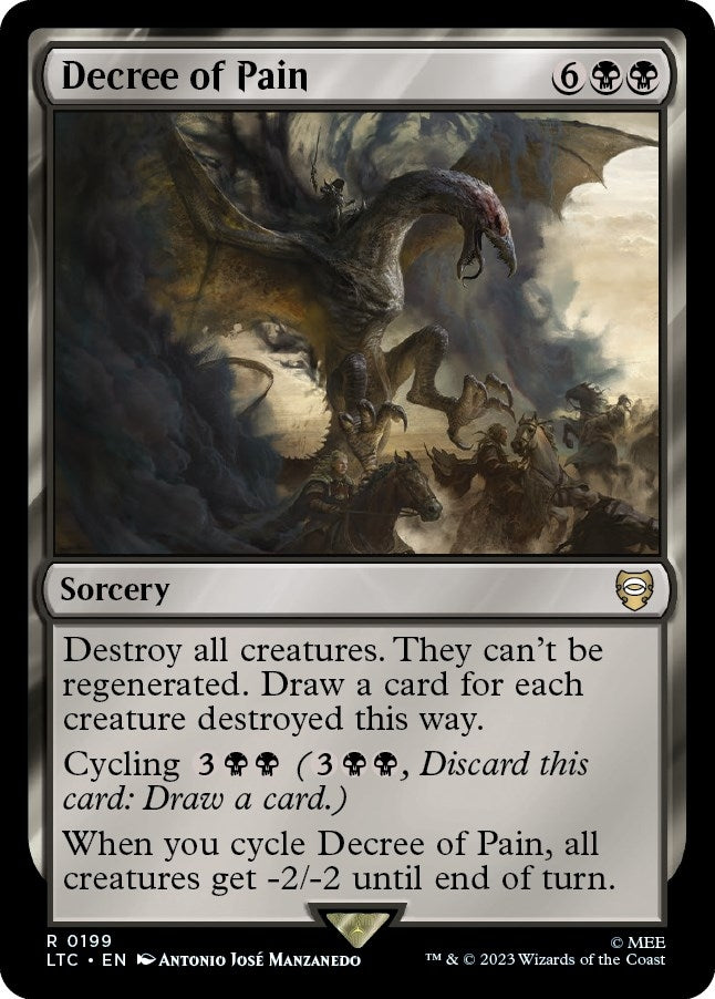 Image for Decree of Pain (199) (LTC) - Magic: The Gathering
