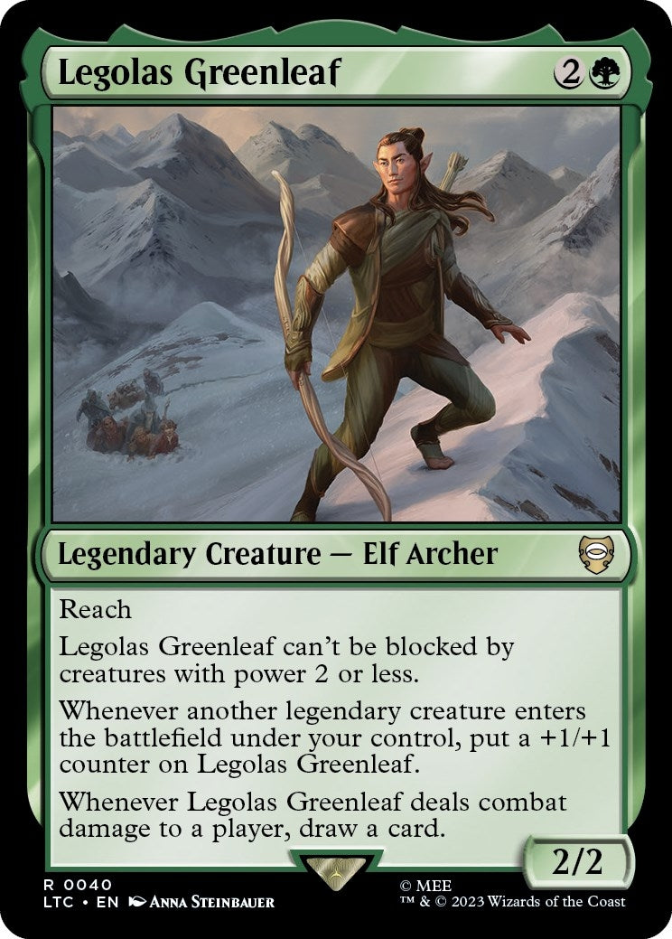Image for Legolas Greenleaf (40) (LTC) - Magic: The Gathering