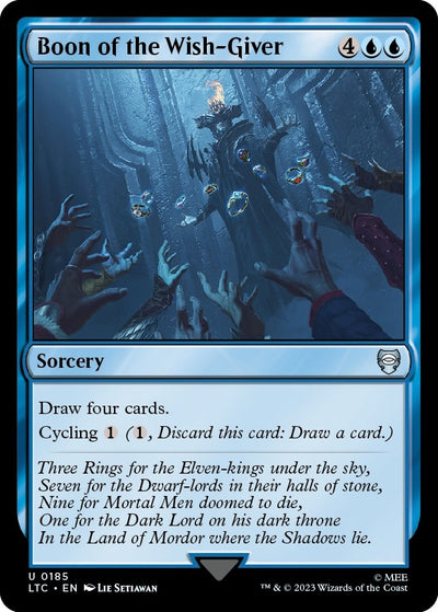 Boon of the Wish-Giver (185) (LTC)
