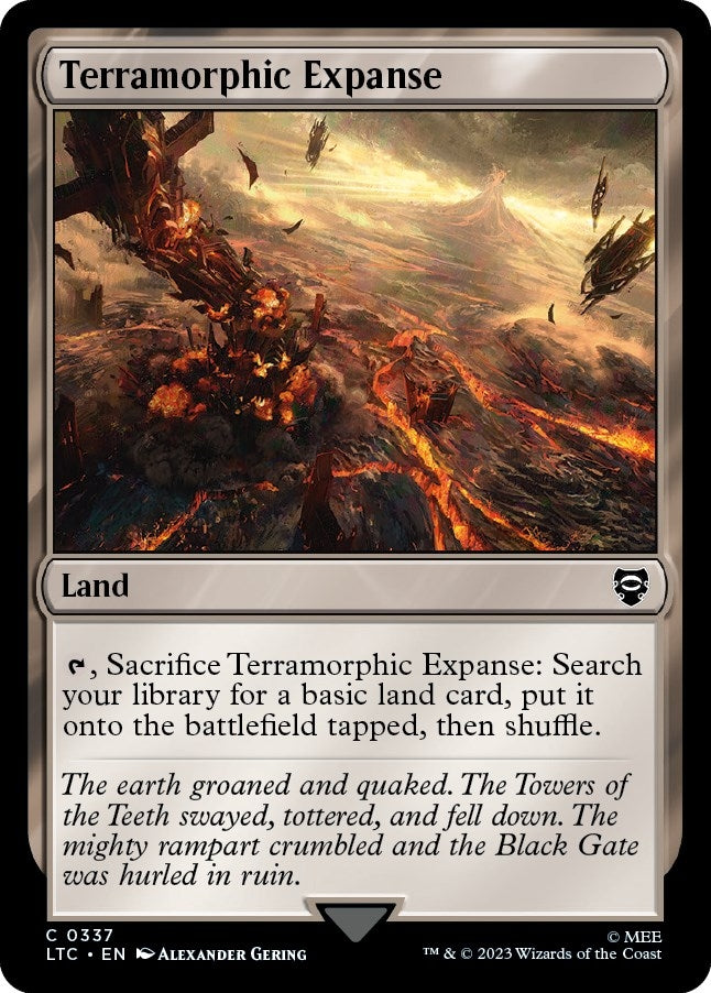 Image for Terramorphic Expanse (337) (LTC) - Magic: The Gathering