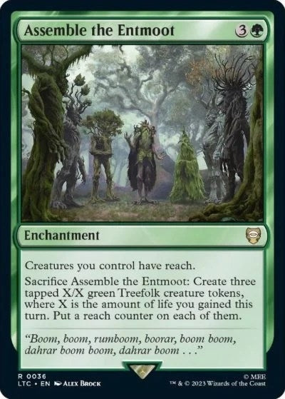 Image for Assemble the Entmoot (36) (LTC) - Magic: The Gathering