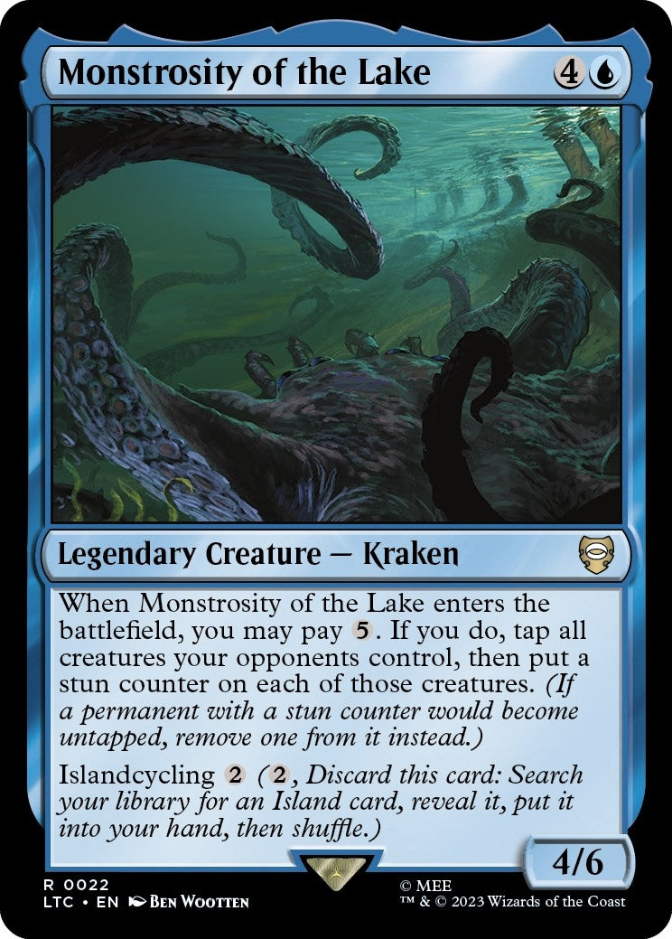 Image for Monstrosity of the Lake (22) (LTC) - Magic: The Gathering