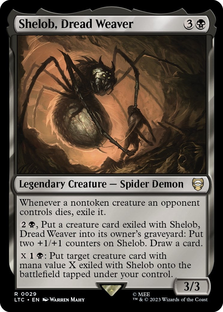 Image for Shelob, Dread Weaver (29) (LTC) - Magic: The Gathering