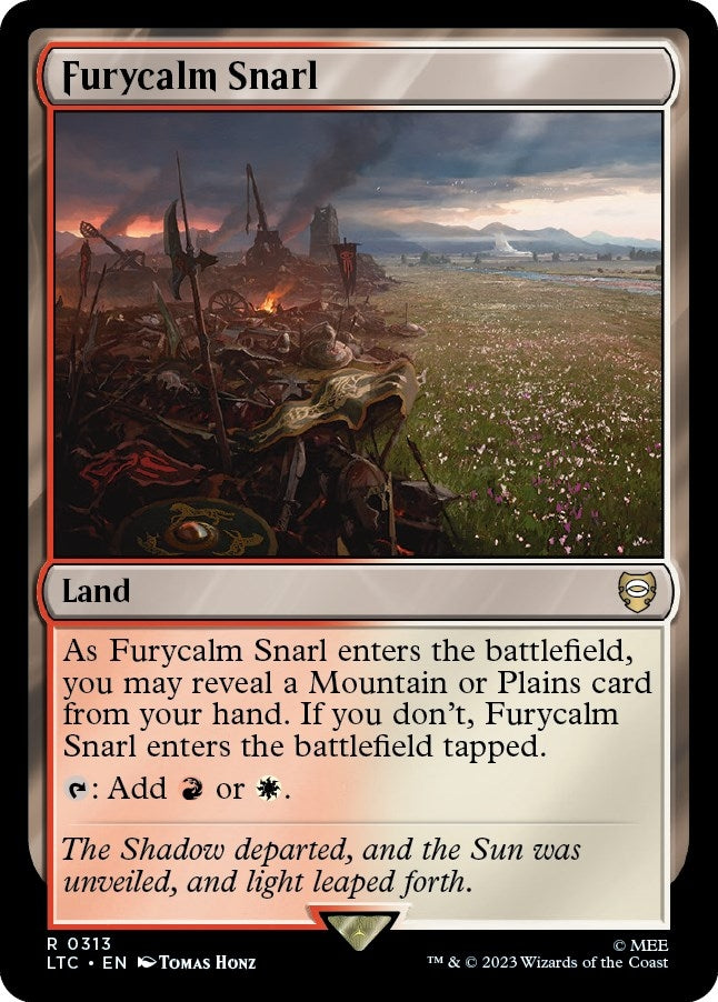 Image for Furycalm Snarl (313) (LTC) - Magic: The Gathering