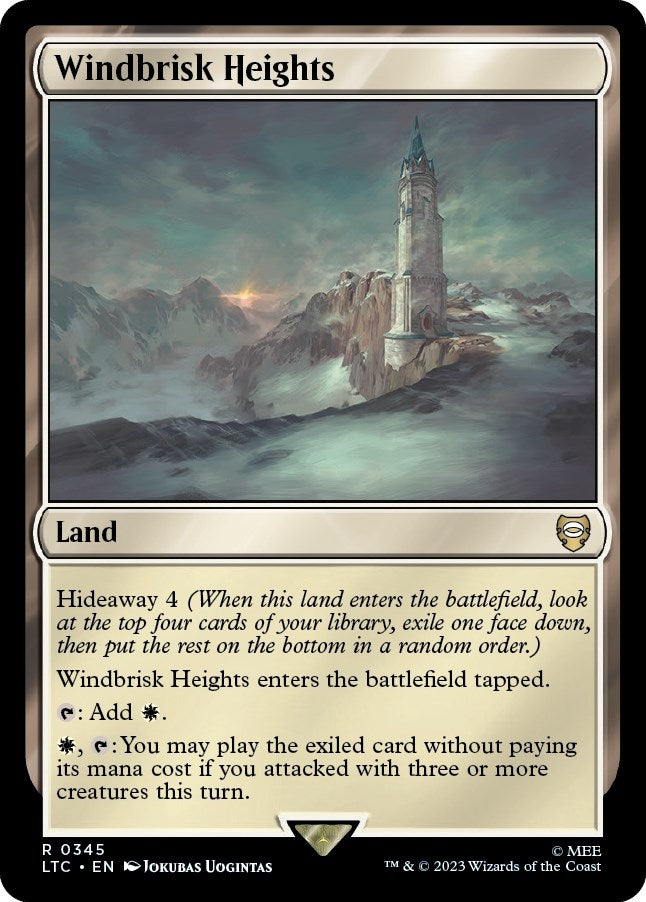 Image for Windbrisk Heights (345) (LTC) - Magic: The Gathering