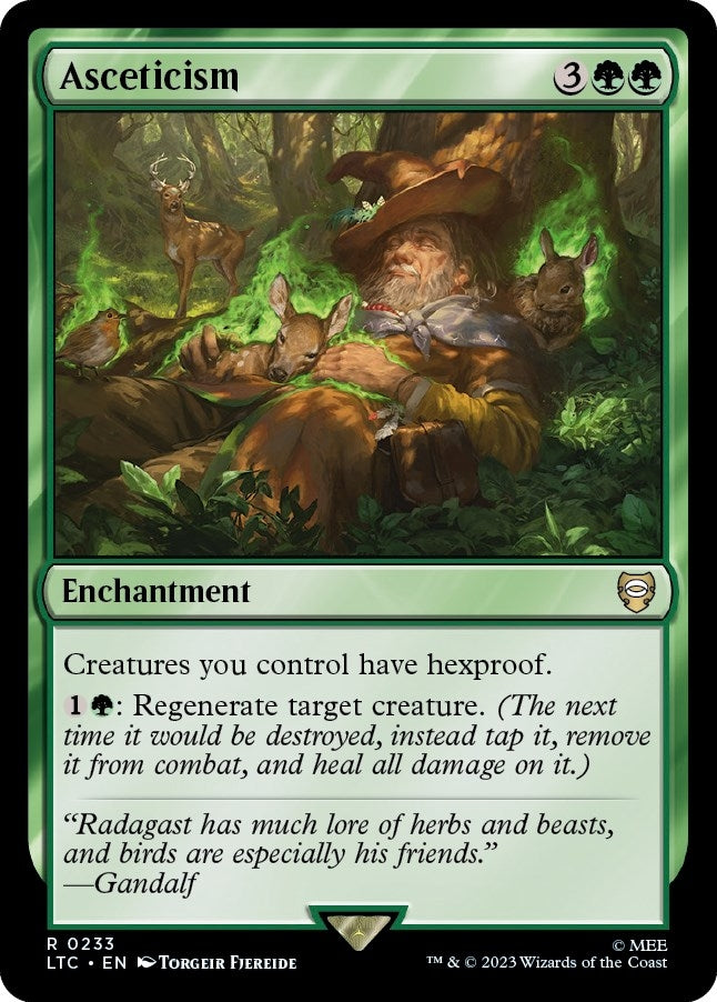 Image for Asceticism (233) (LTC) - Magic: The Gathering