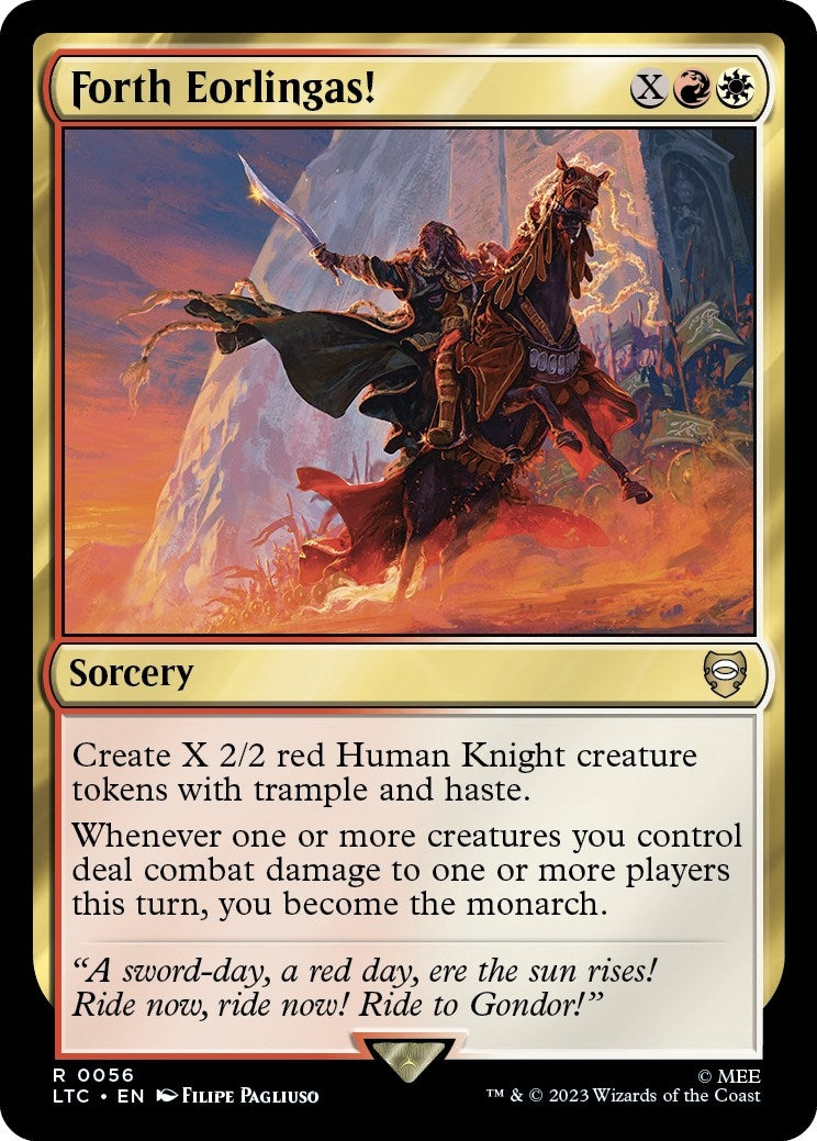 Image for Forth Eorlingas! (56) (LTC) - Magic: The Gathering