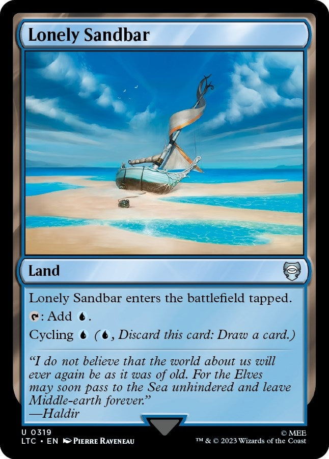 Image for Lonely Sandbar (319) (LTC) - Magic: The Gathering