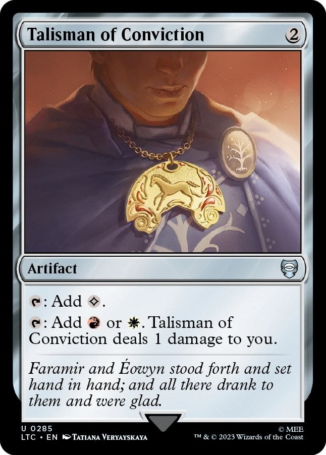 Image for Talisman of Conviction (285) (LTC) - Magic: The Gathering