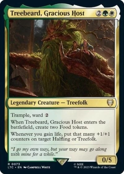 Image for Treebeard, Gracious Host (73) (LTC) - Magic: The Gathering