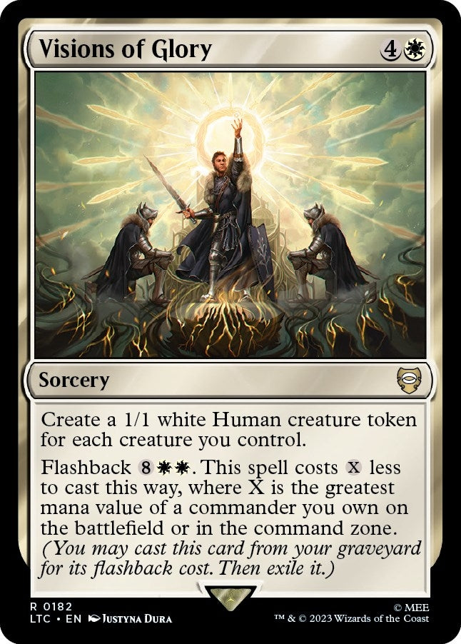 Image for Visions of Glory (182) (LTC) - Magic: The Gathering
