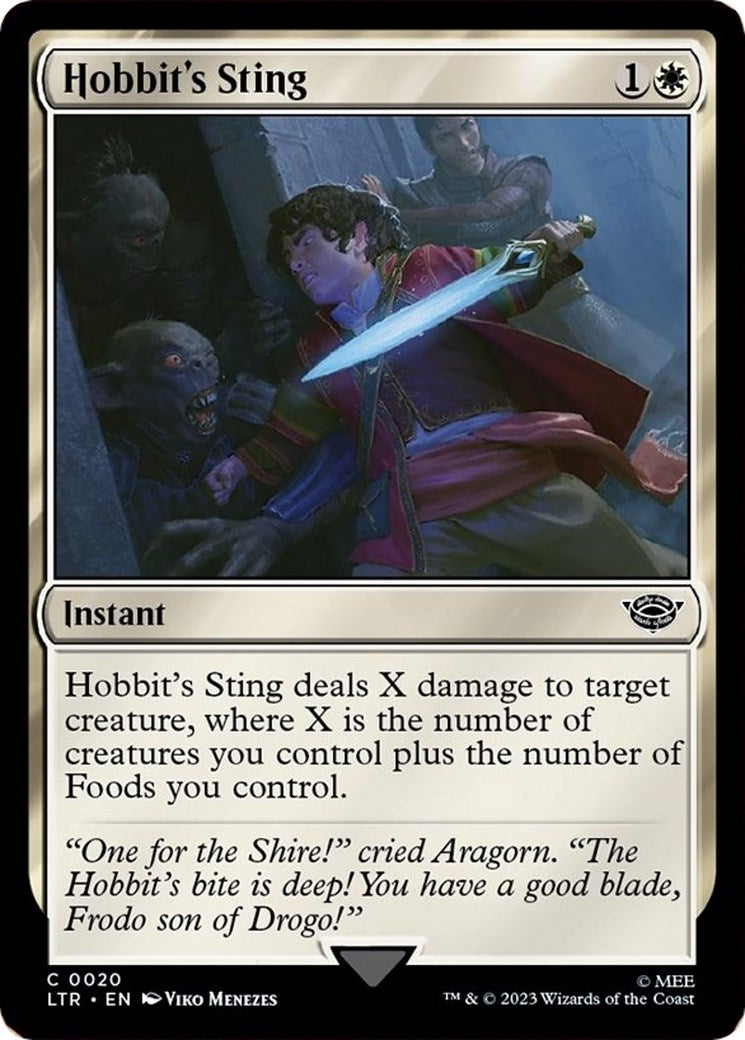 Image for Hobbit's Sting (20) (LTR) - Magic: The Gathering