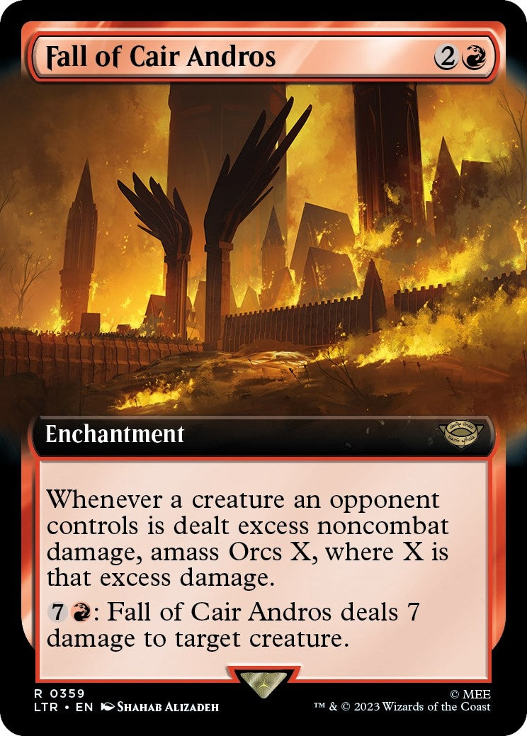 Image for Fall of Cair Andros (Extended Art) (359) (LTR) - Magic: The Gathering