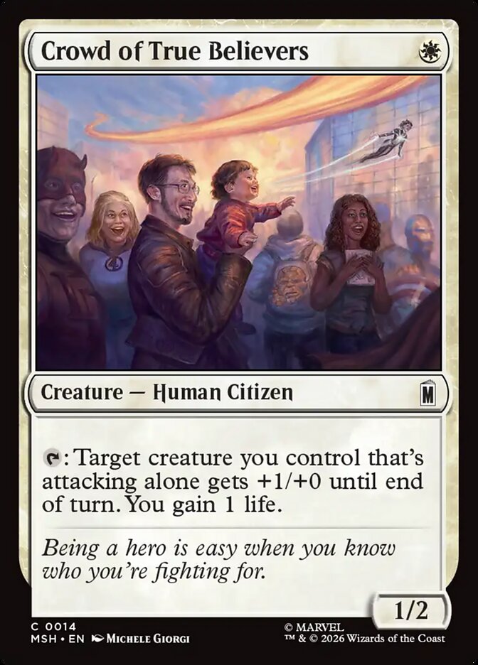 Crowd of True Believers