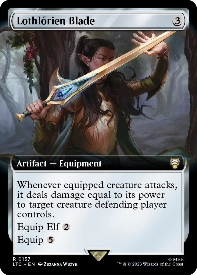 Image for Lothlorien Blade (Extended Art) (157) (LTC) - Magic: The Gathering