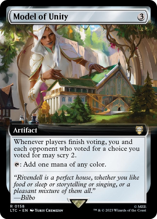 Image for Model of Unity (Extended Art) (158) (LTC) - Magic: The Gathering