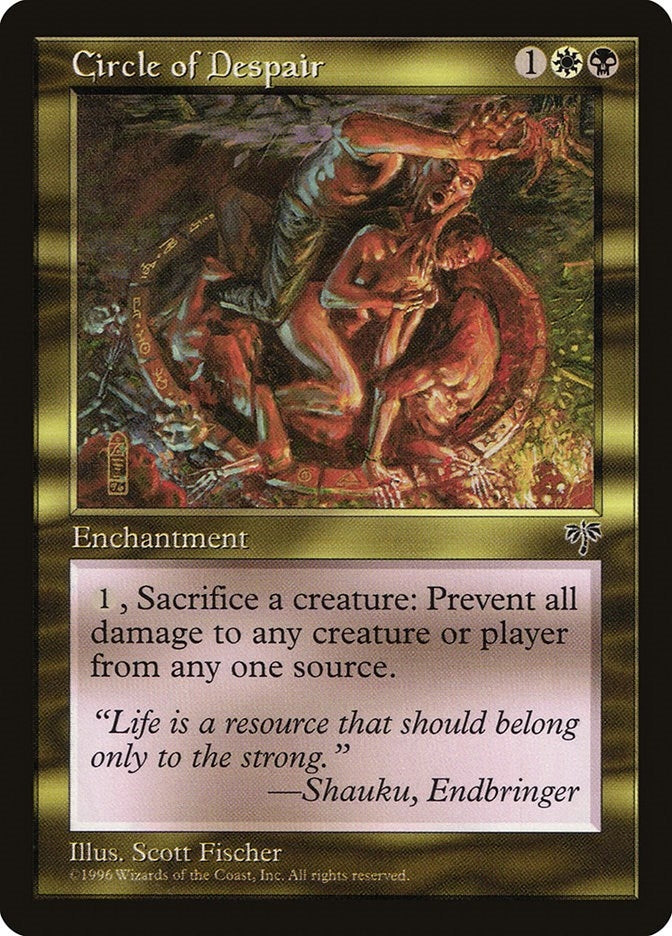 Image for Circle of Despair (MIR) - Magic: The Gathering