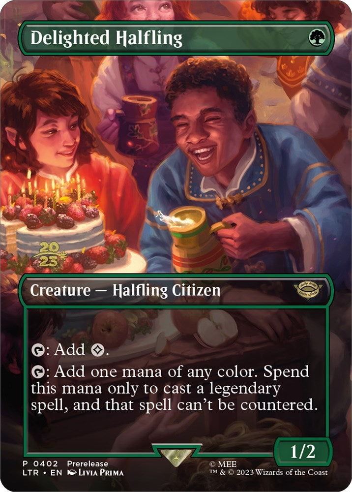 Image for Delighted Halfling (0402) (402) (PRE) - Magic: The Gathering