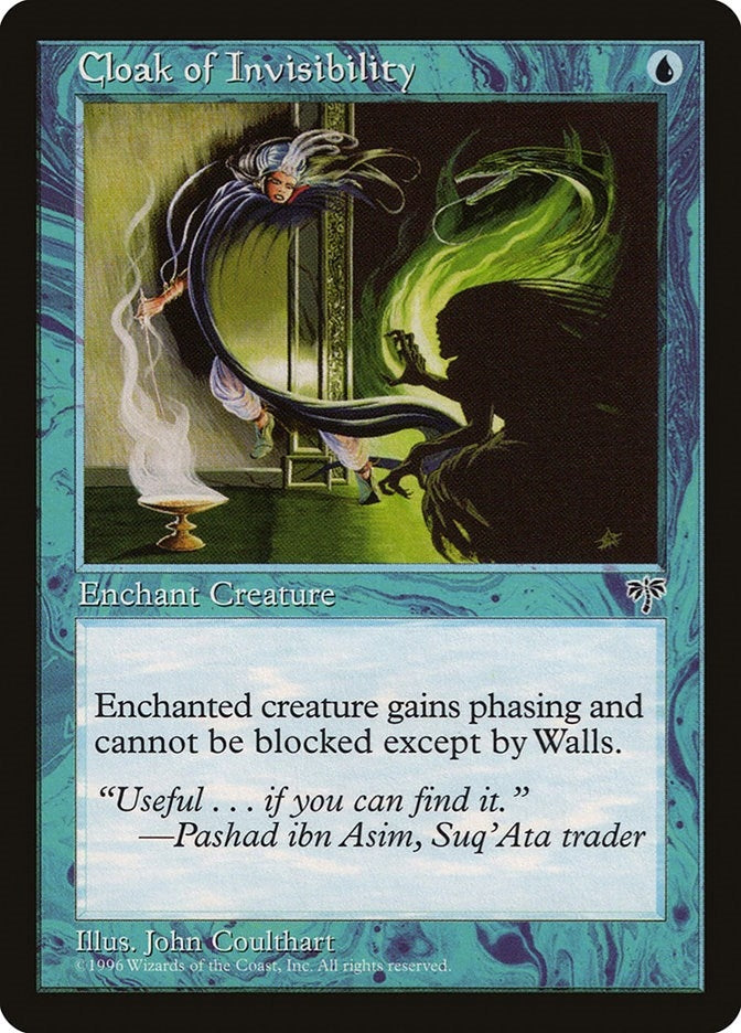 Image for Cloak of Invisibility (MIR) - Magic: The Gathering