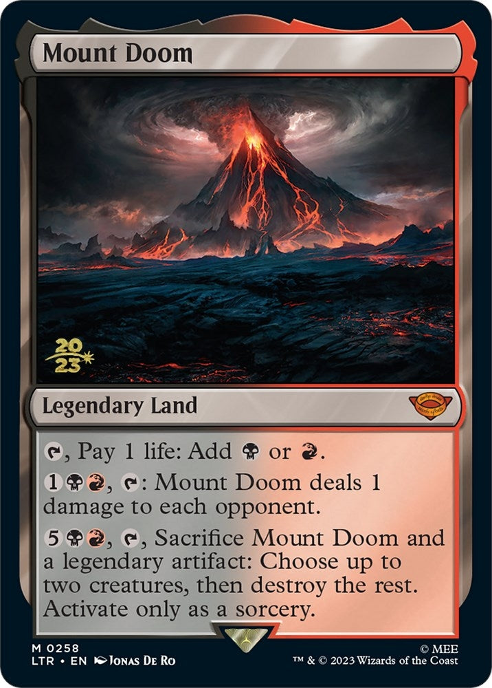 Image for Mount Doom (258) (PRE) - Magic: The Gathering