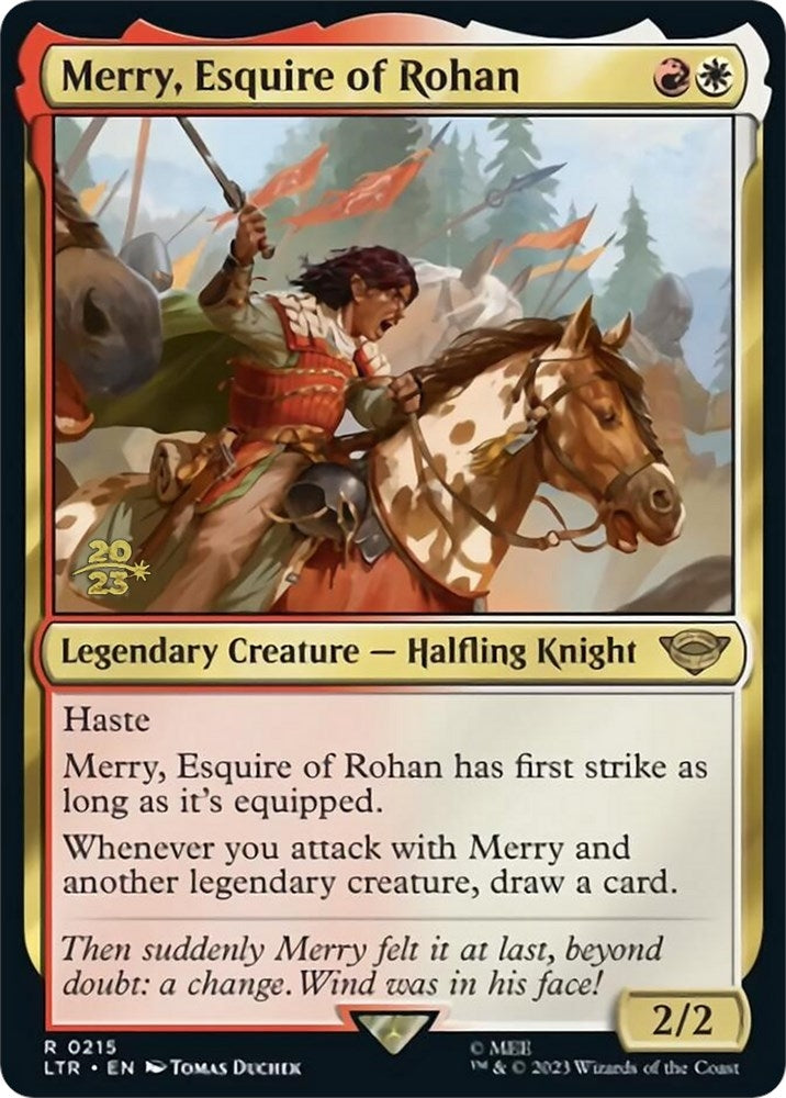 Image for Merry, Esquire of Rohan (215) (PRE) - Magic: The Gathering