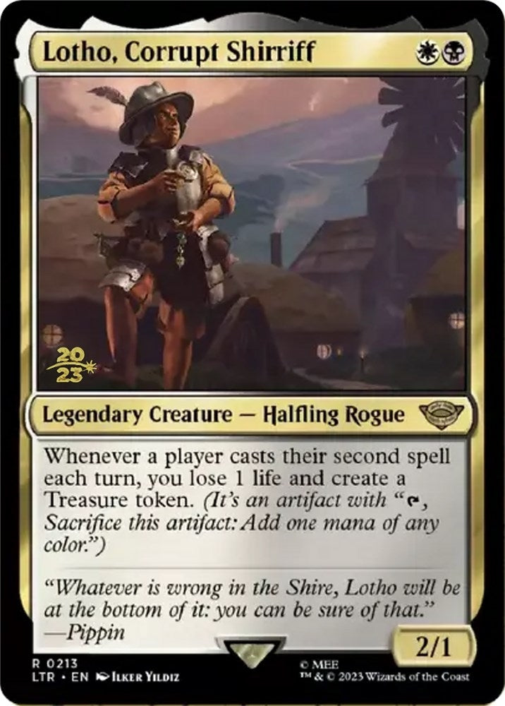 Image for Lotho, Corrupt Shirriff (213) (PRE) - Magic: The Gathering