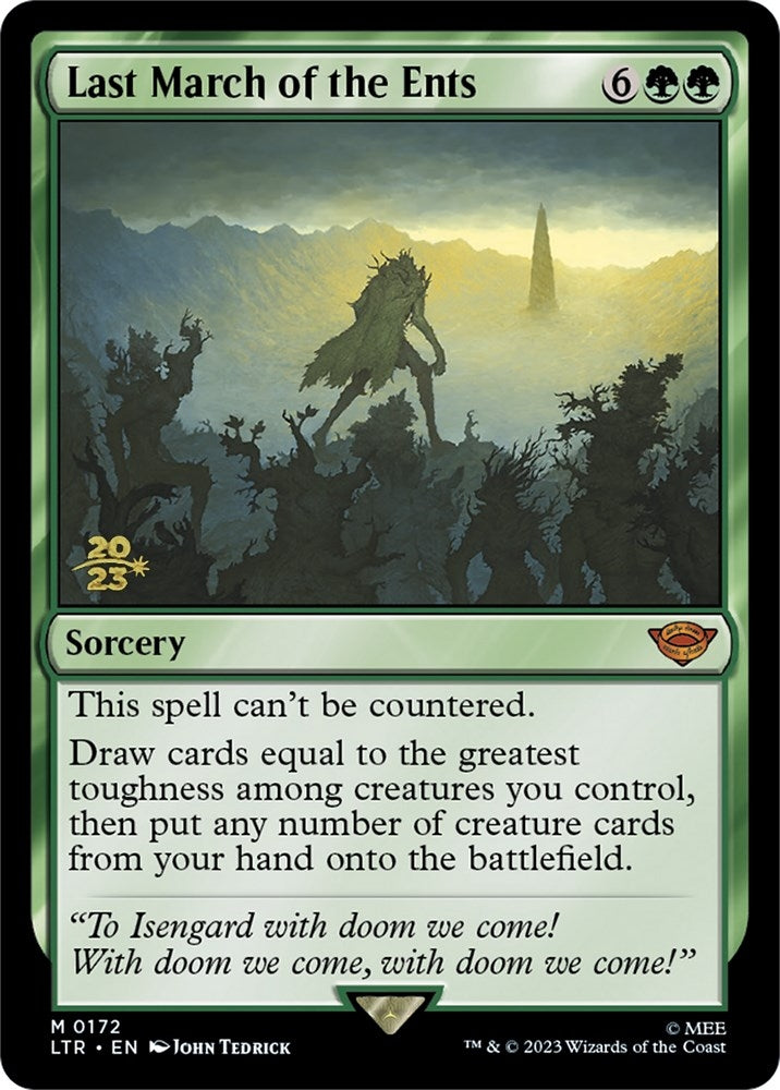 Image for Last March of the Ents (172) (PRE) - Magic: The Gathering