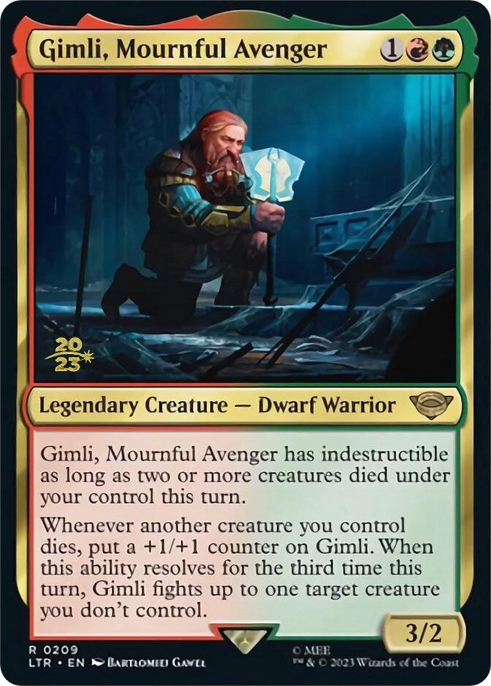 Image for Gimli, Mournful Avenger (209) (PRE) - Magic: The Gathering